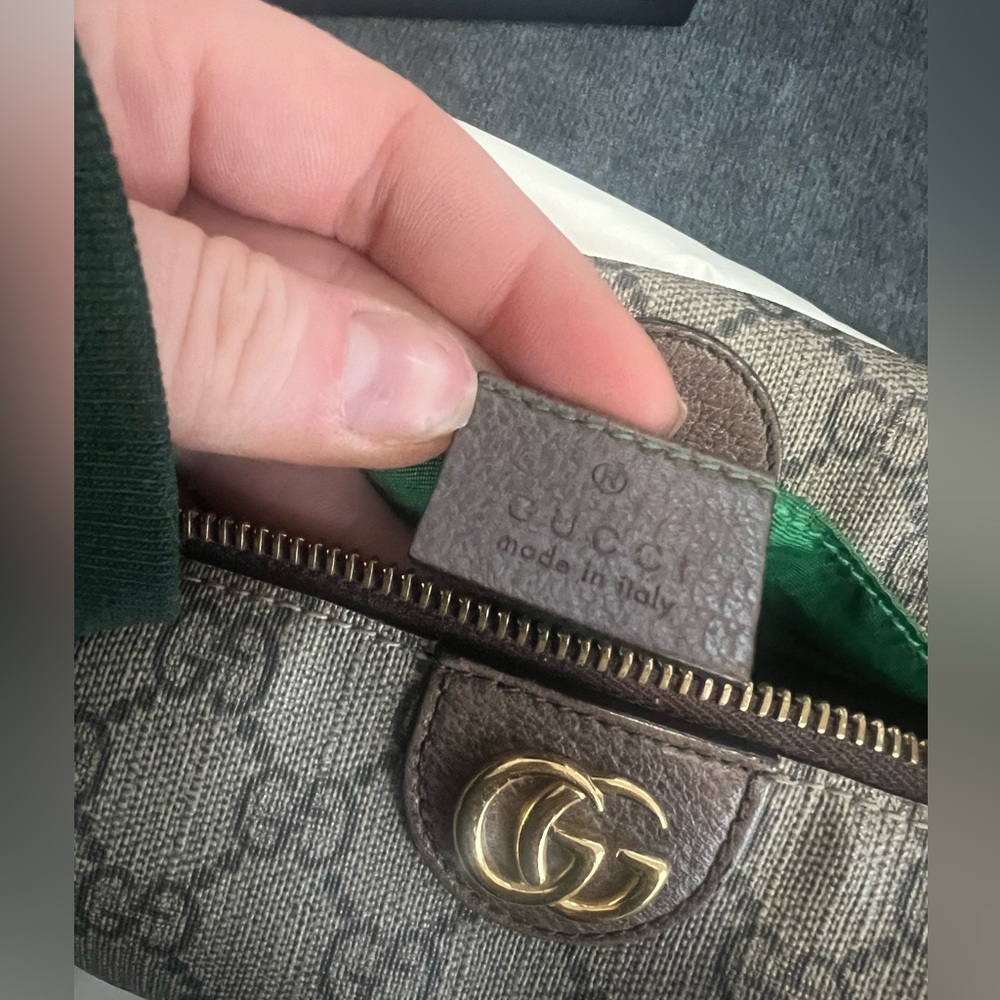 SOLD ‼️ Gucci Ophidia GG Coated Canvas Cosmetic Pouch - Picture 2 of 14